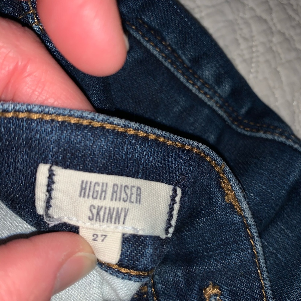 Madewell High Riser Skinny
